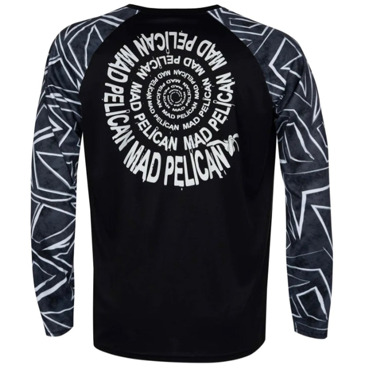Mad Pelican Circle On Edges Sun Kicker Raglan UV Long Sleeve T-Shirt - Anthracite - Forza Sports