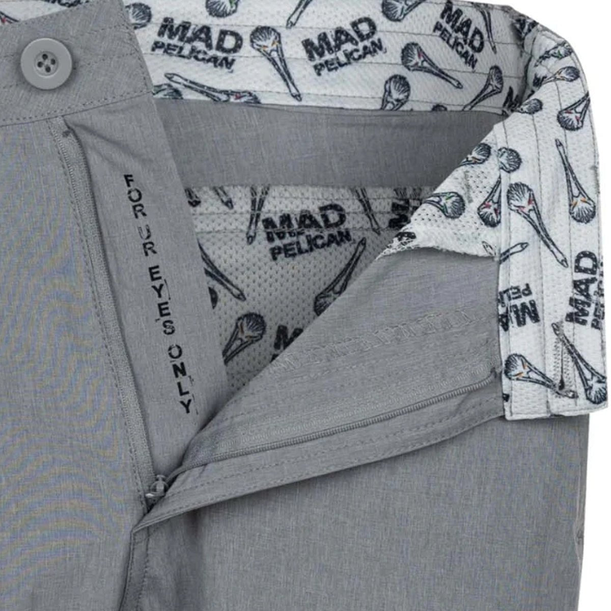 Mad Pelican For Ur Eyes Only Donnie's Walking Shorts - Alloy - Forza Sports