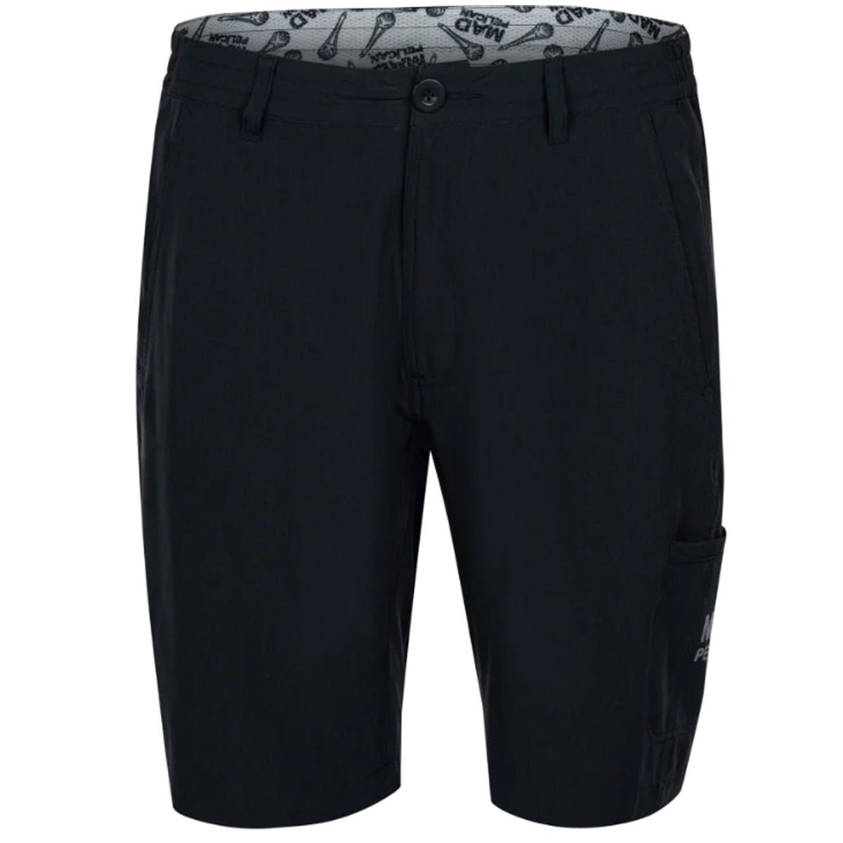 Mad Pelican Welcome Aboard Donnie's Walking Shorts - Black - Forza Sports