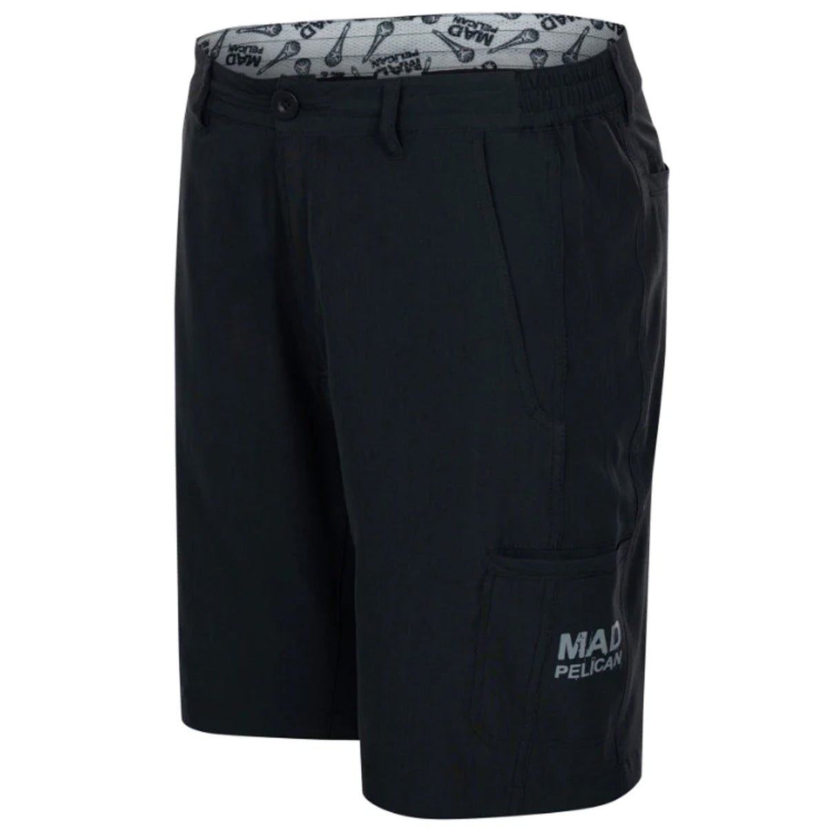 Mad Pelican Welcome Aboard Donnie's Walking Shorts - Black - Forza Sports