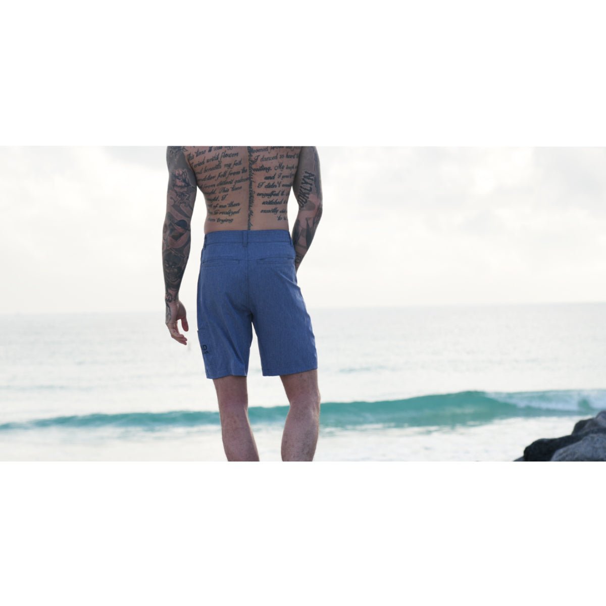 Mad Pelican Wish U Were Here Donnie's Walking Shorts - Blue - Forza Sports