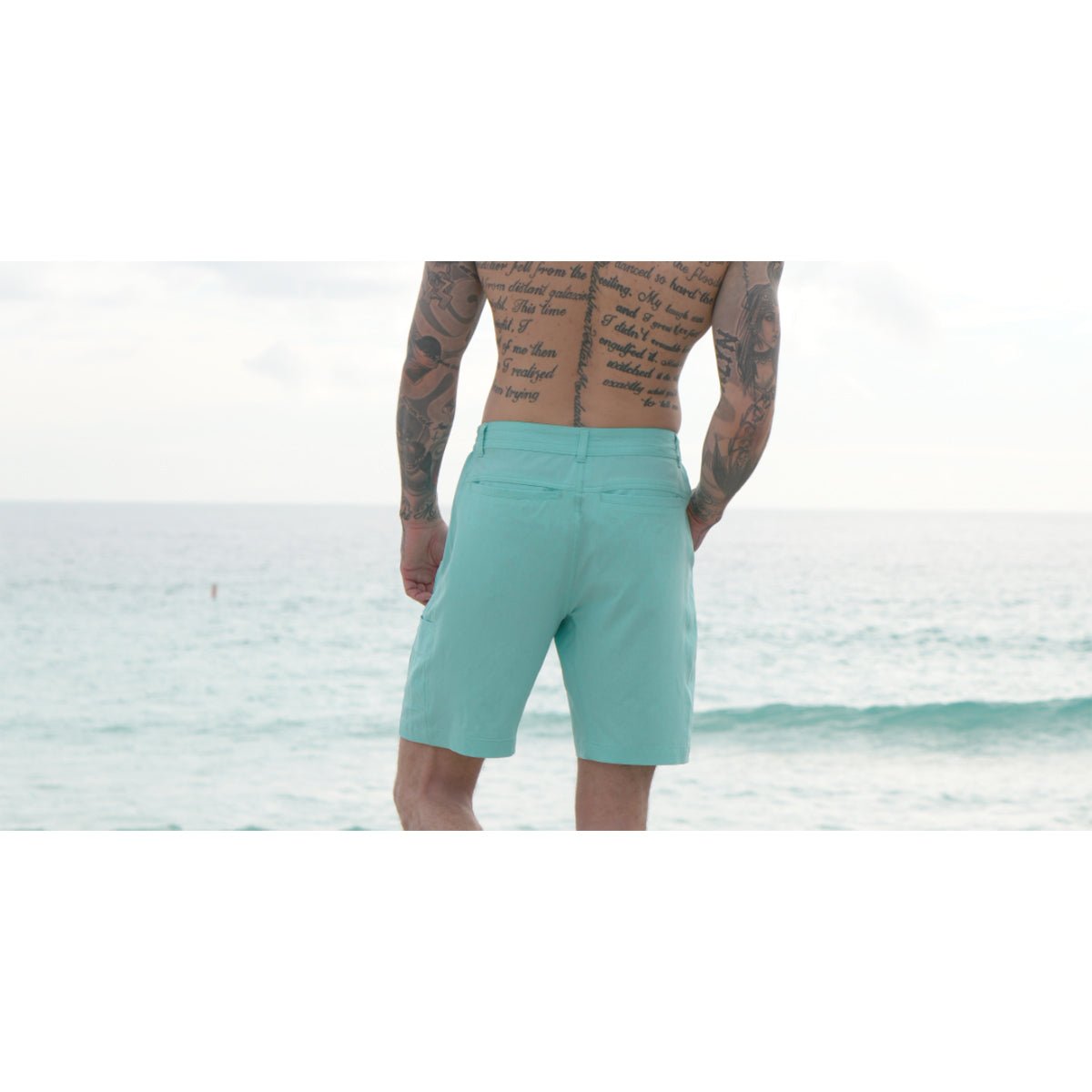 Mad Pelican You Wish Donnie's Walking Shorts - Aruba Blue - Forza Sports