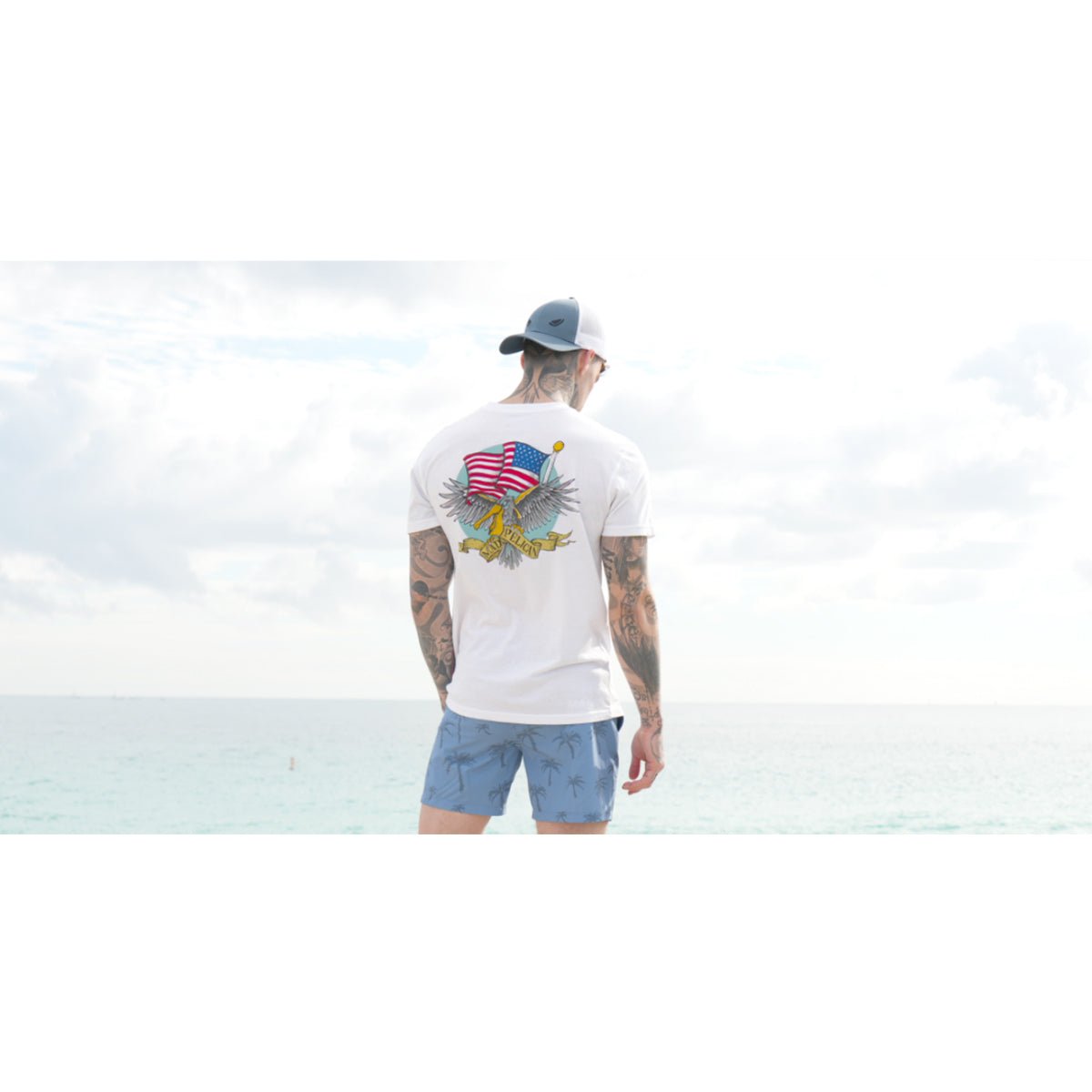 Mad Pelican Liberty Pelican Perfection Graphic T-Shirt - White - Forza Sports
