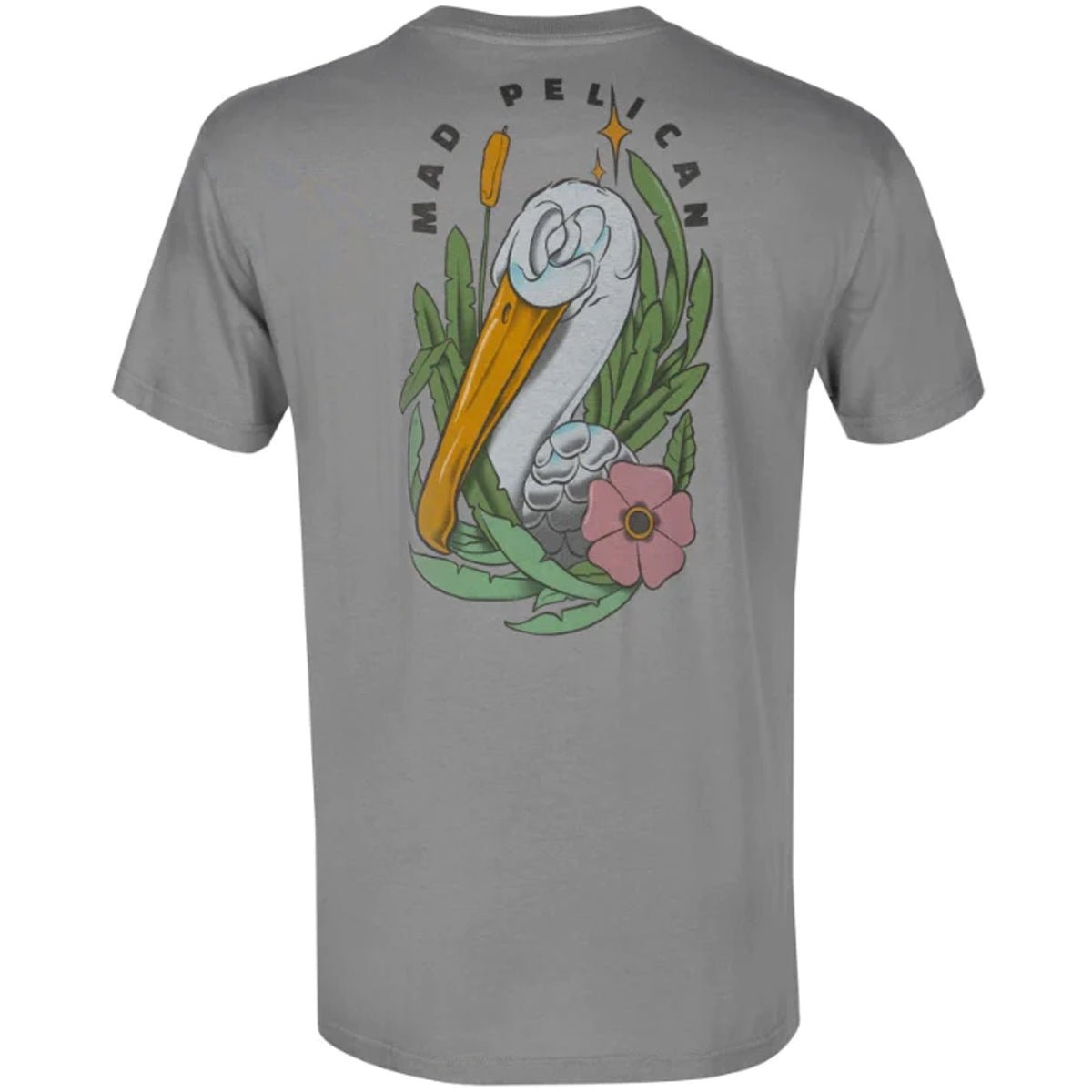 Mad Pelican Pelican Profile Perfection Graphic T-Shirt - Alloy - Forza Sports