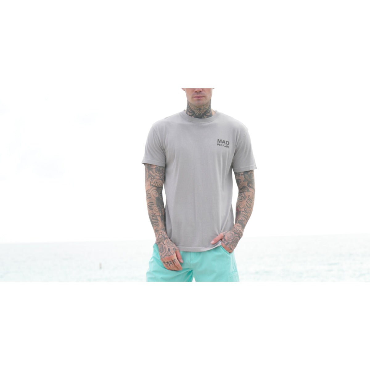 Mad Pelican Pelican Profile Perfection Graphic T-Shirt - Alloy - Forza Sports