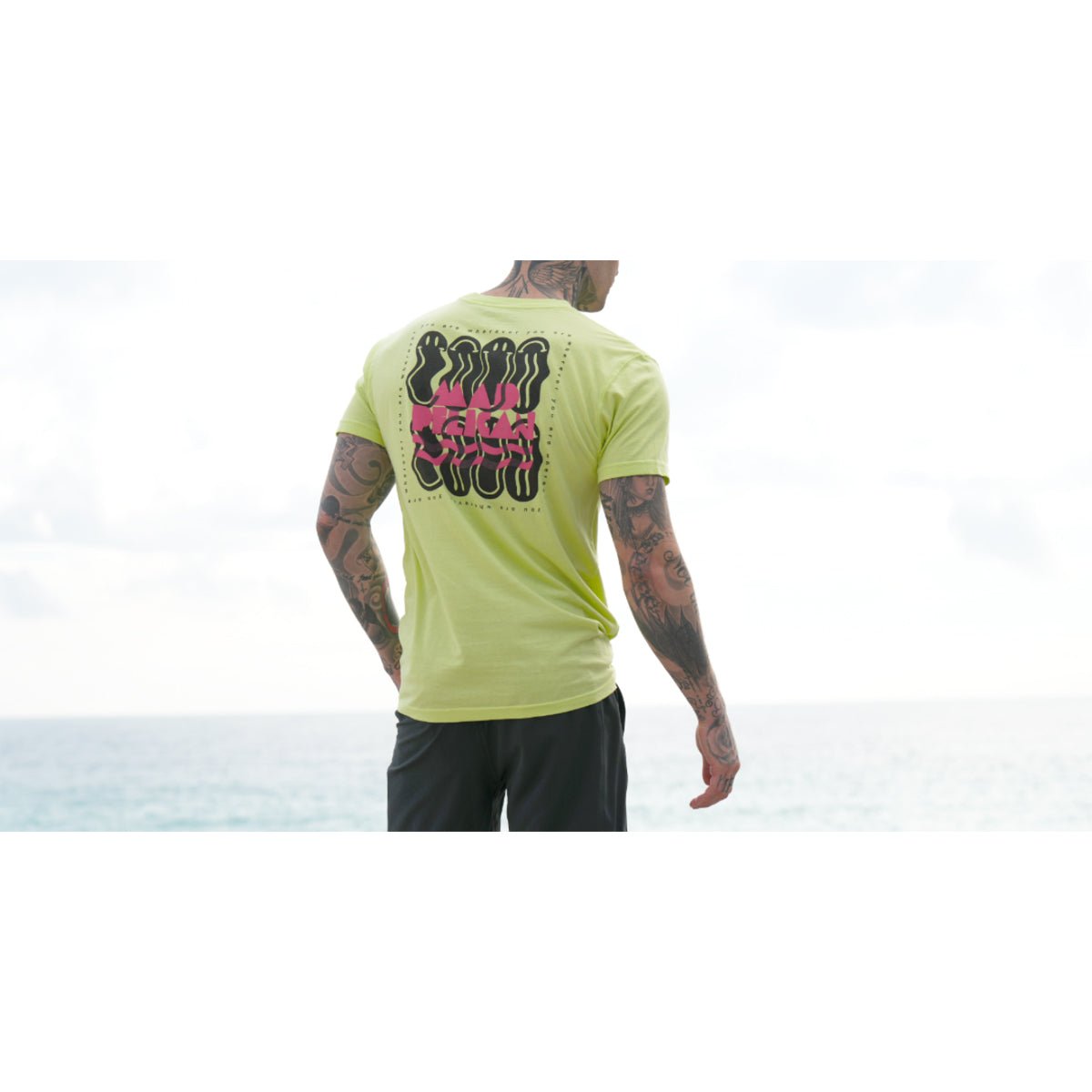 Mad Pelican Wherever You Are Perfection Graphic T-Shirt - Lettuce Green - Forza Sports