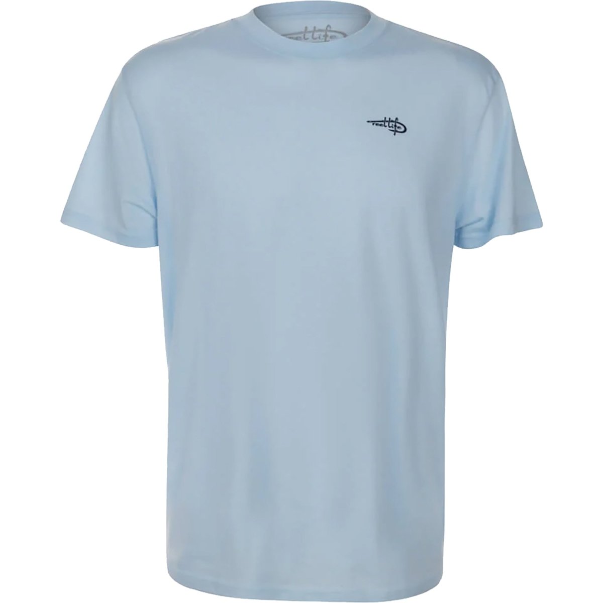 Reel Life Neptune Ocean Washed Dark Tropics Block T-Shirt - Omphalodes - Forza Sports
