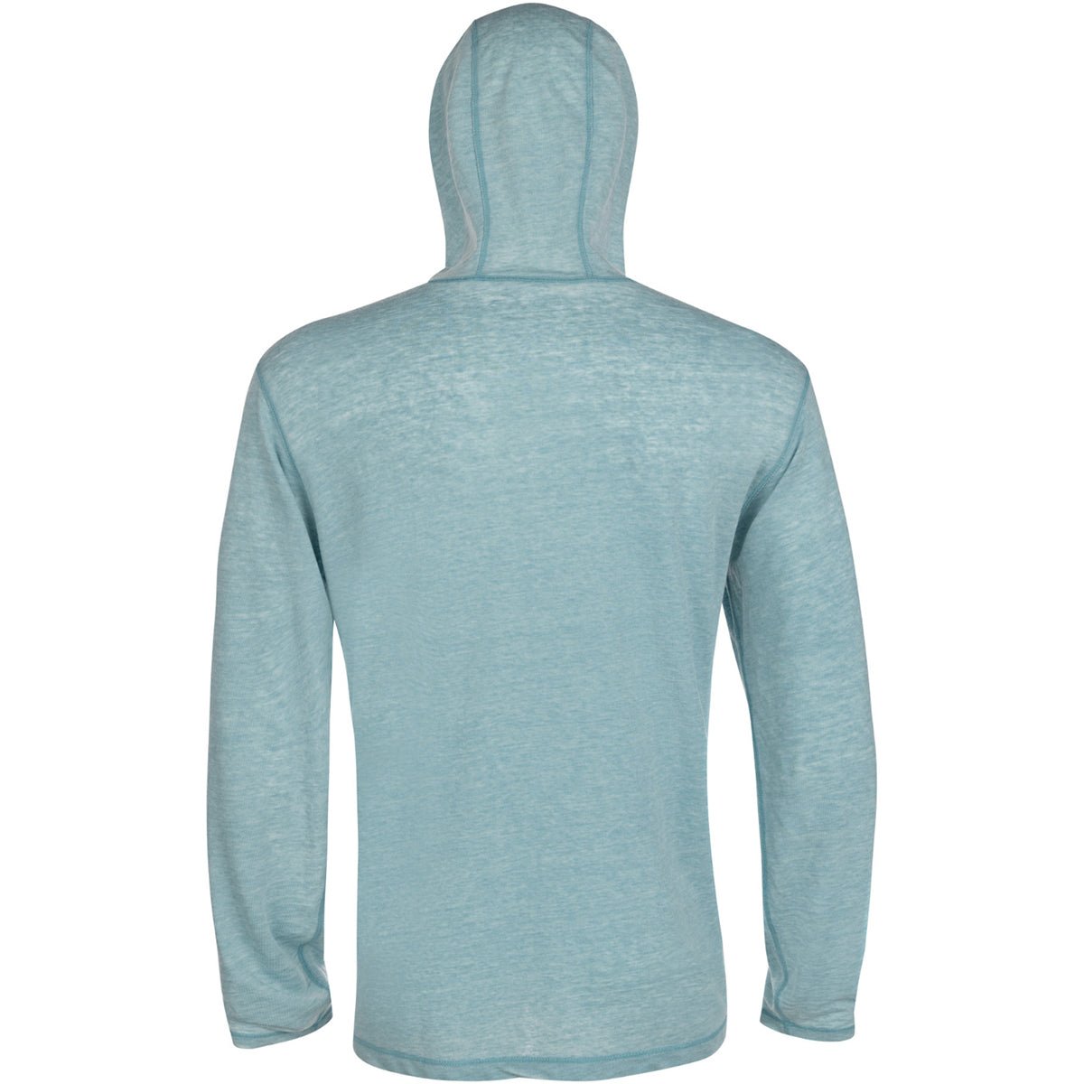 Reel Life Ocean Washed Circle Palm Pullover Hoodie - Adriatic Blue - Forza Sports
