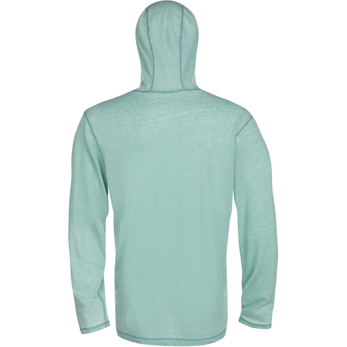 Reel Life Ocean Washed Circle Palm Pullover Hoodie - Agate Green - Forza Sports