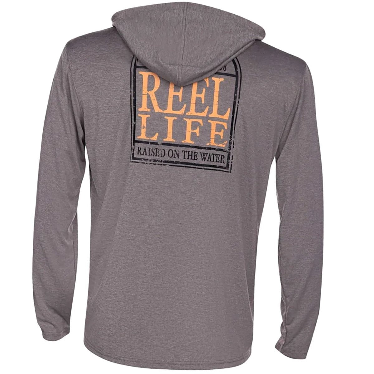 Reel Life Destin Heathered Pullover Hoodie - Forza Sports