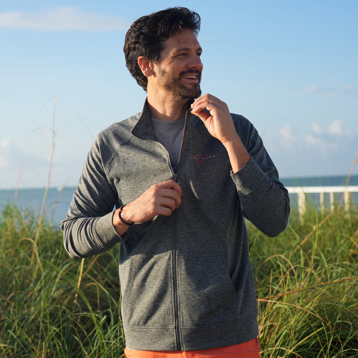 Reel Life Pompano Full Zip Jacket - Forza Sports