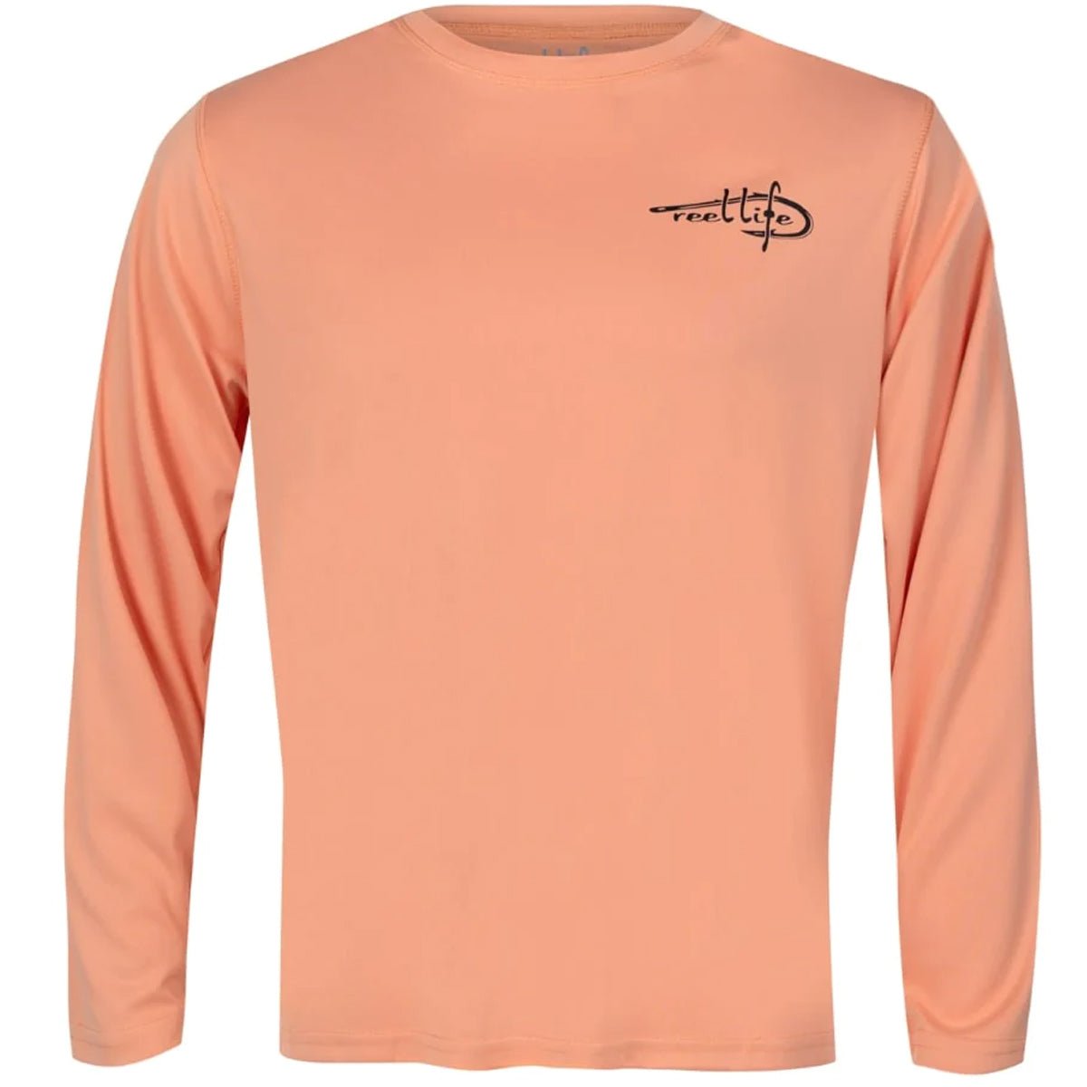 Reel Life 3 Lines Tarpon UV Long Sleeve Performance T-Shirt - Blooming Dahlia - Forza Sports