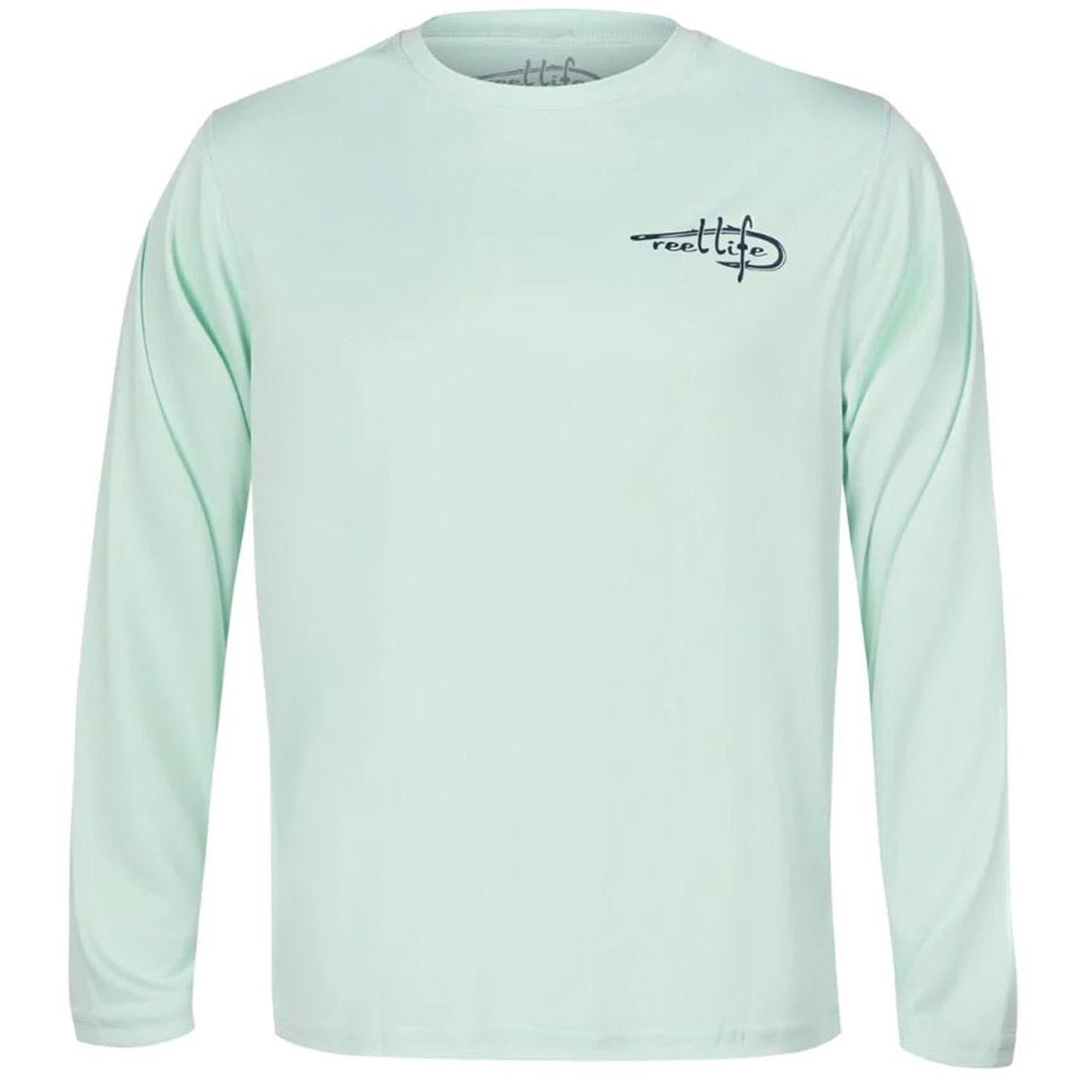 Reel Life Color Splash Sail UV Long Sleeve Performance T-Shirt - Misty Jade - Forza Sports