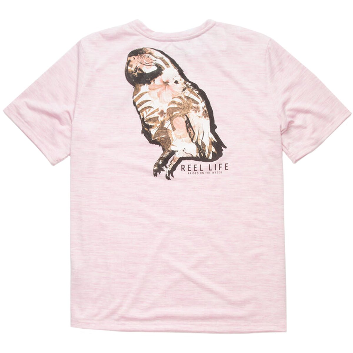 Reel Life Parrot Paradise Coastal Performance T-Shirt - Winsome Orchid - Forza Sports