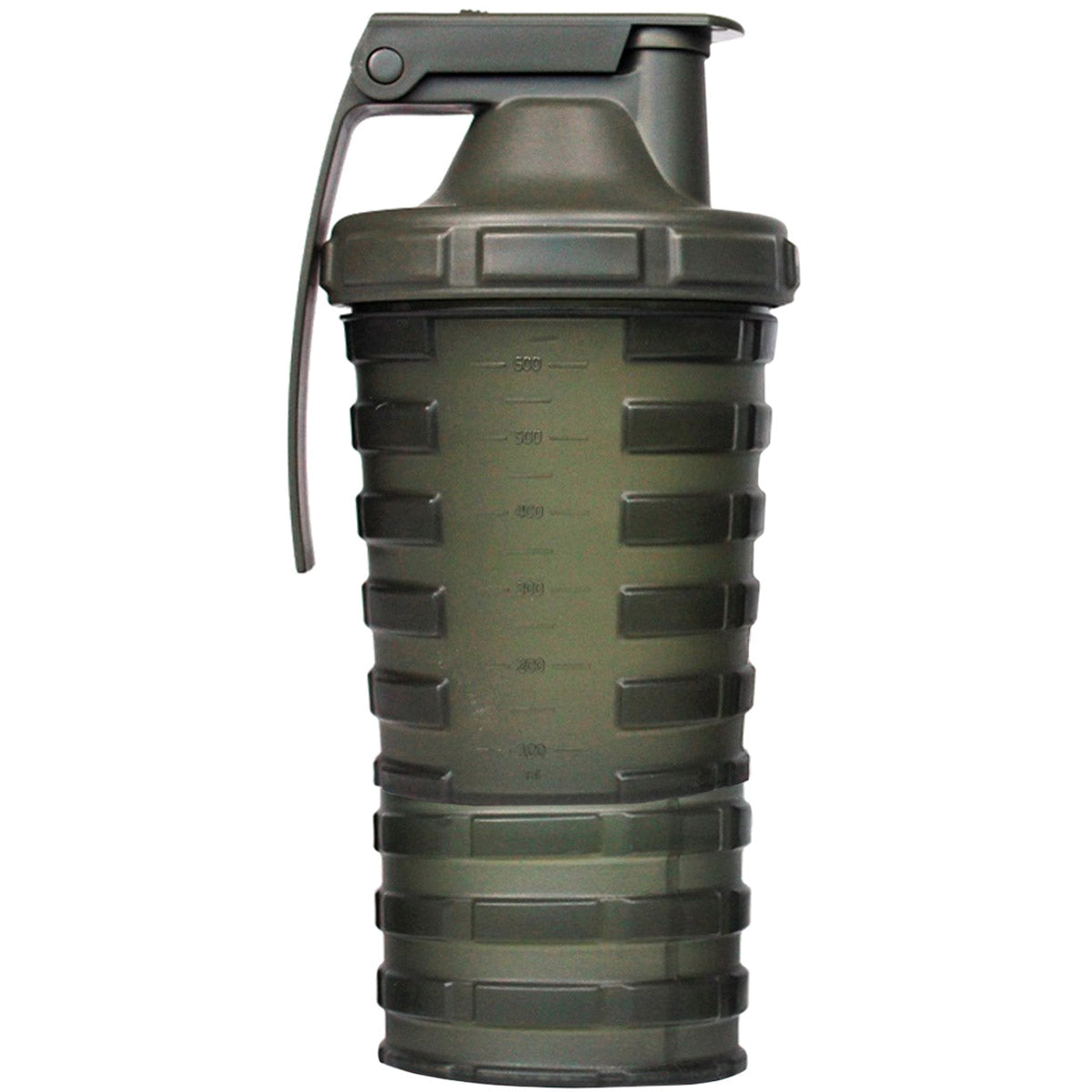 Grenade 20 oz. Shaker Blender Mixer Bottle with 600ml Protein Cup Compartment Grenade