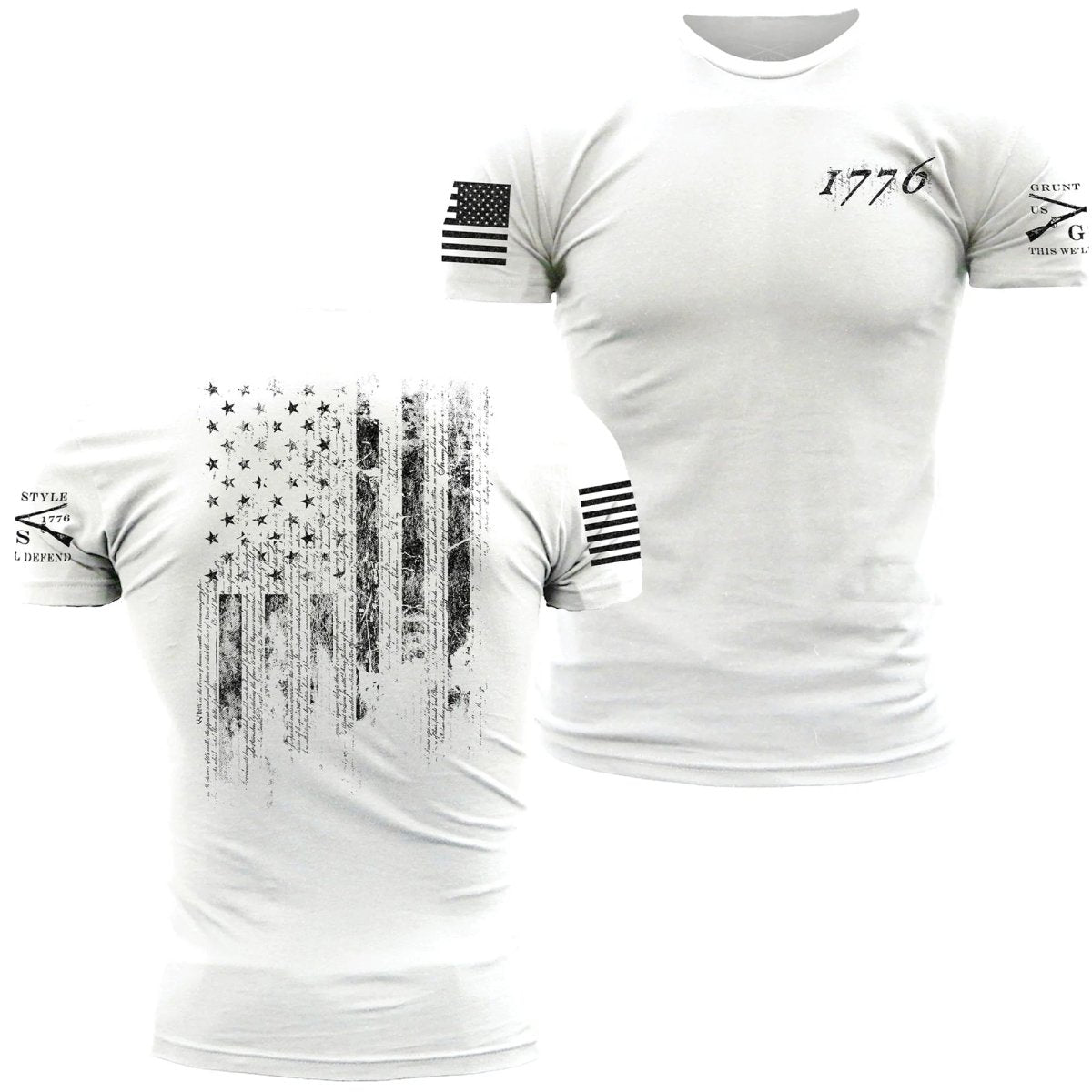 Grunt Style 1776 Flag T-Shirt - Forza Sports