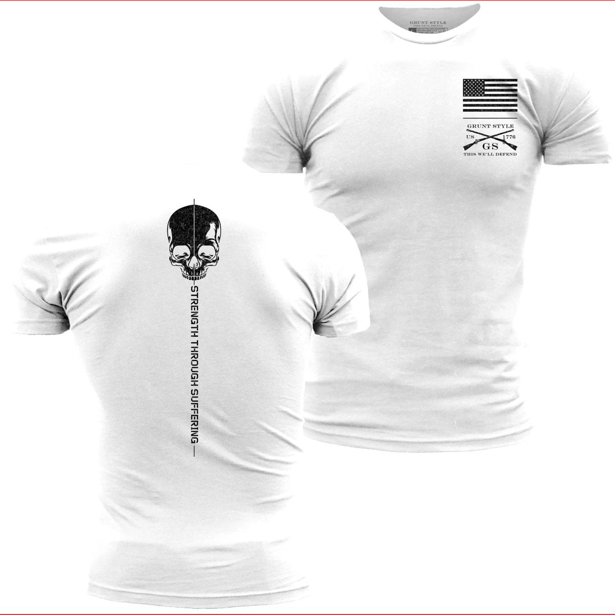 Grunt Style Strength Through Suffering Training T-Shirt - Forza Sports