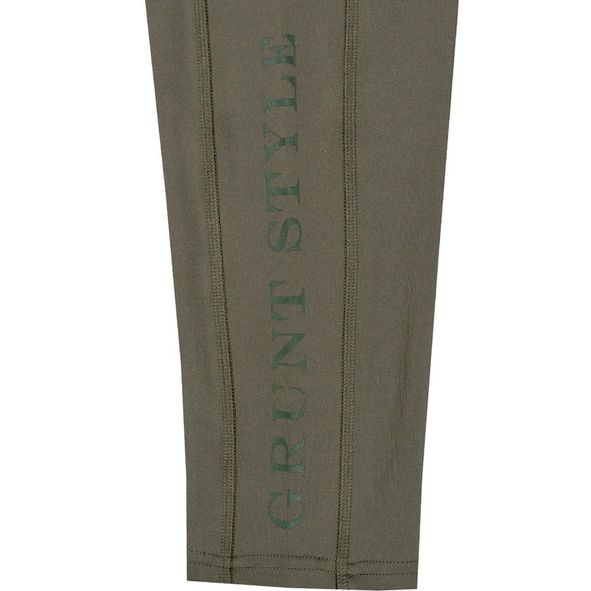 Grunt Style Women's 7/8 Cropped Fitness Leggings - Military Green - Forza Sports