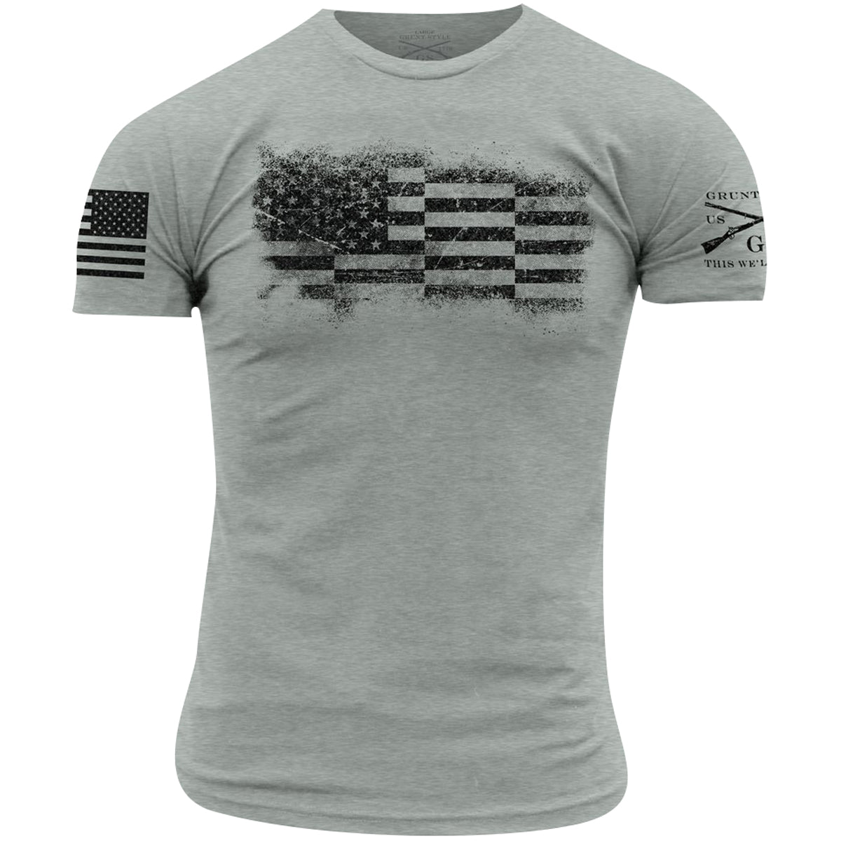 Grunt Style Bar Flag T-Shirt - Silk - Forza Sports