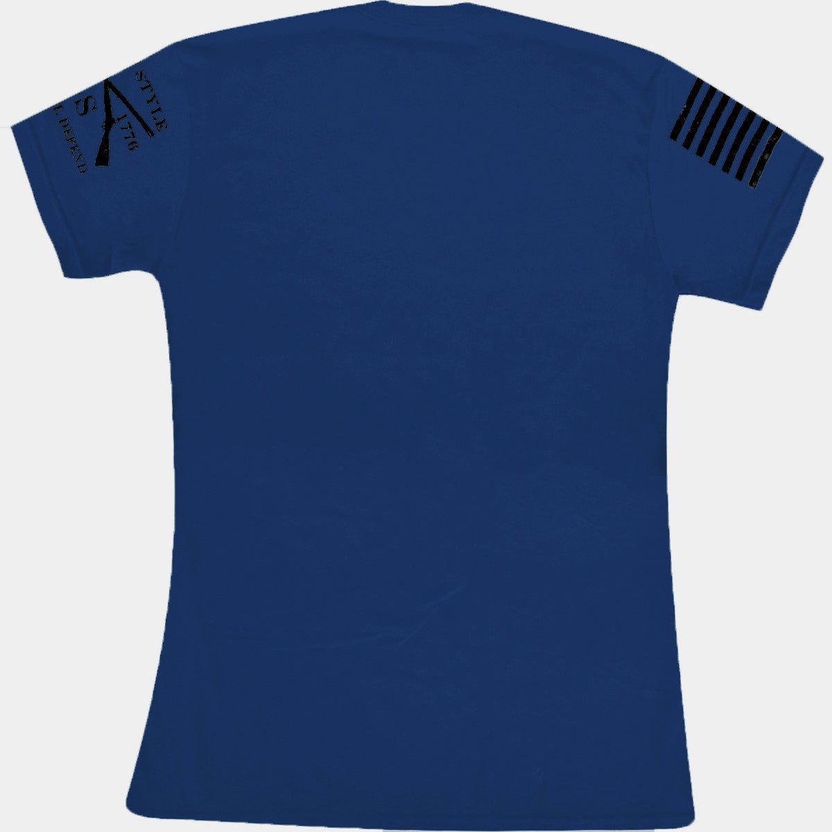 Grunt Style Women's Bar Flag T-Shirt - Royal Blue - Forza Sports