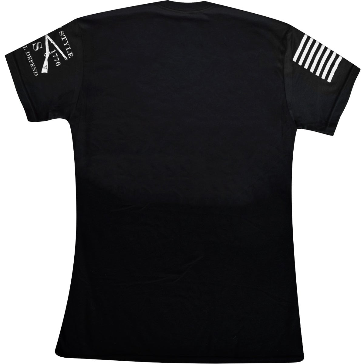 Grunt Style Red Line Crest T-Shirt - Black - Forza Sports