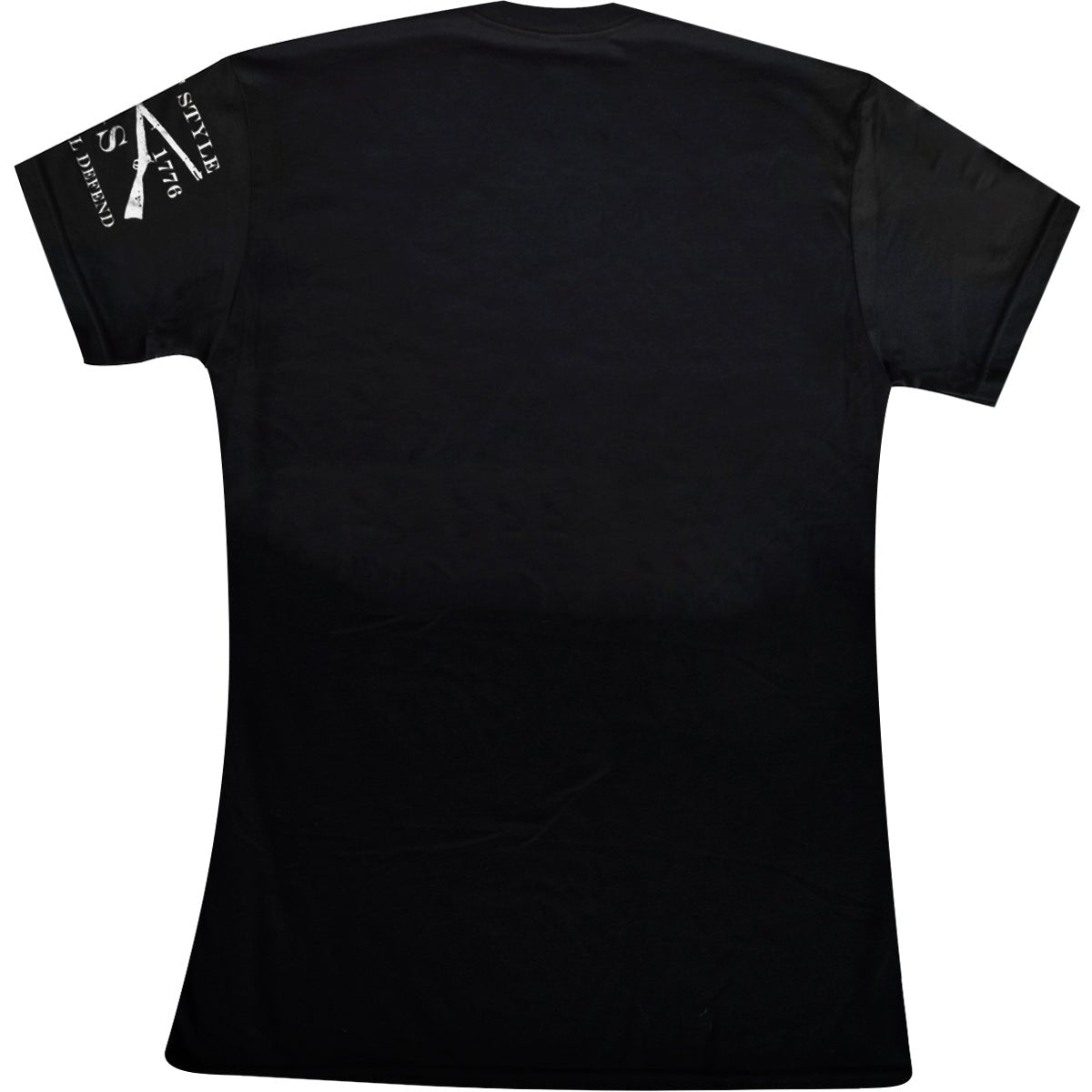 Grunt Style Full Color Flag Basic T-Shirt - Black - Forza Sports