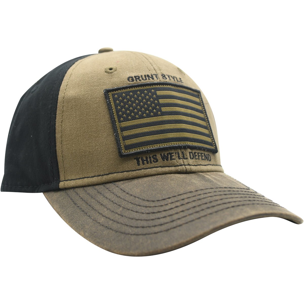 Grunt Style Veteran Flag Hat - Brown - Forza Sports