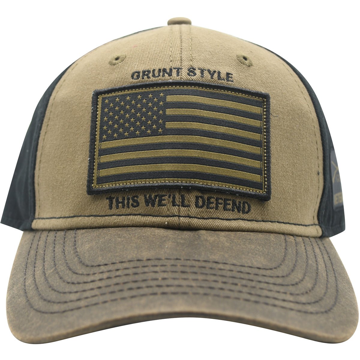 Grunt Style Veteran Flag Hat - Brown - Forza Sports