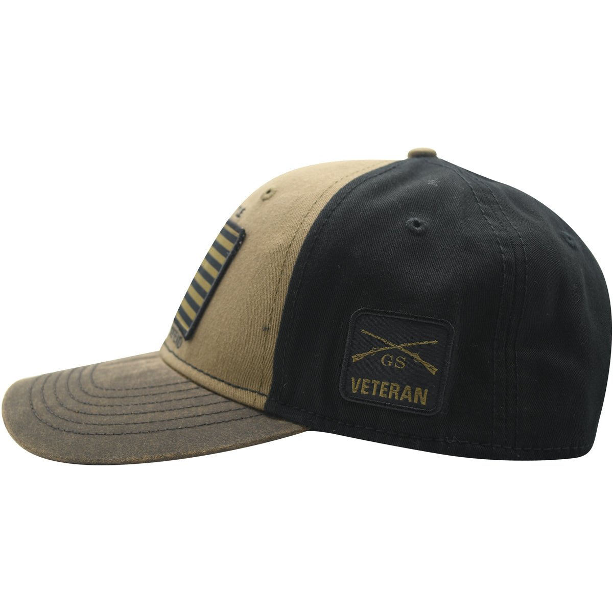 Grunt Style Veteran Flag Hat - Brown - Forza Sports