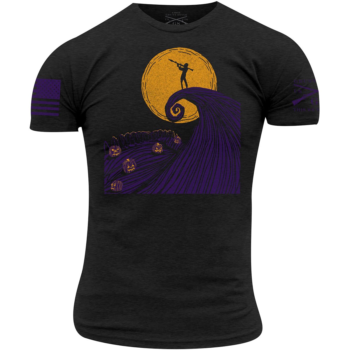 Grunt Style Night Raid Before Christmas T-Shirt - Black - Forza Sports