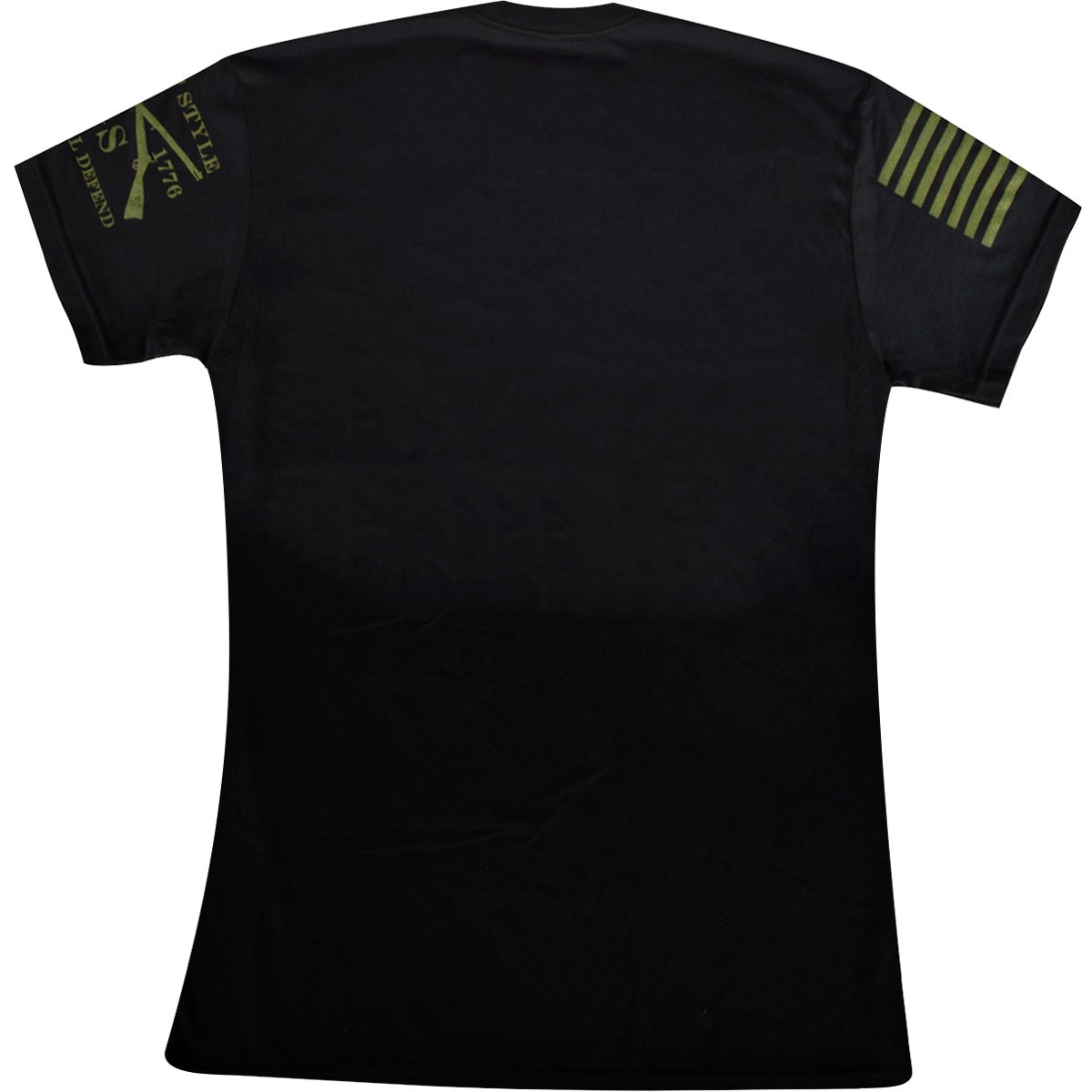 Grunt Style Woodland Camo Flag Crewneck T-Shirt - Forza Sports
