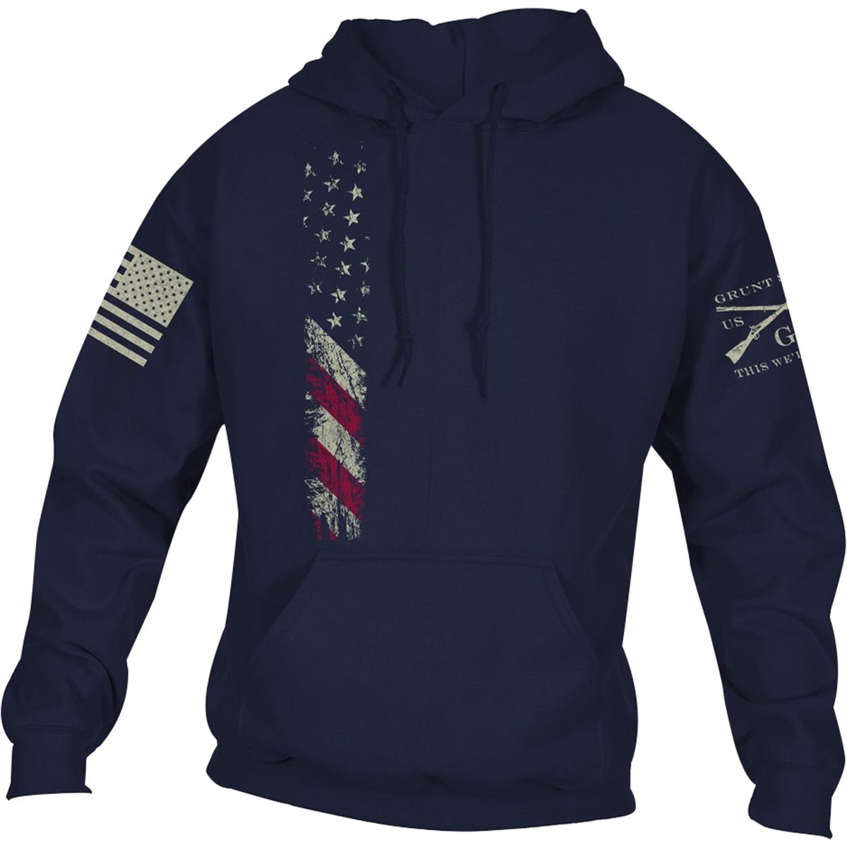 Grunt Style True Colors Pullover Hoodie - Navy - Forza Sports