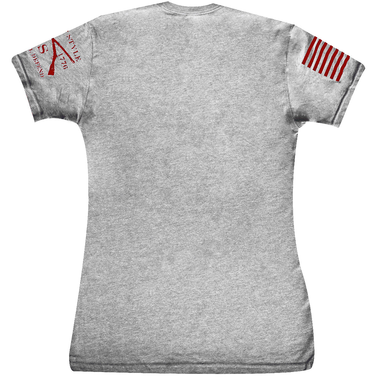 Grunt Style Women's American Beauty 2.0 T-Shirt - Gray - Forza Sports