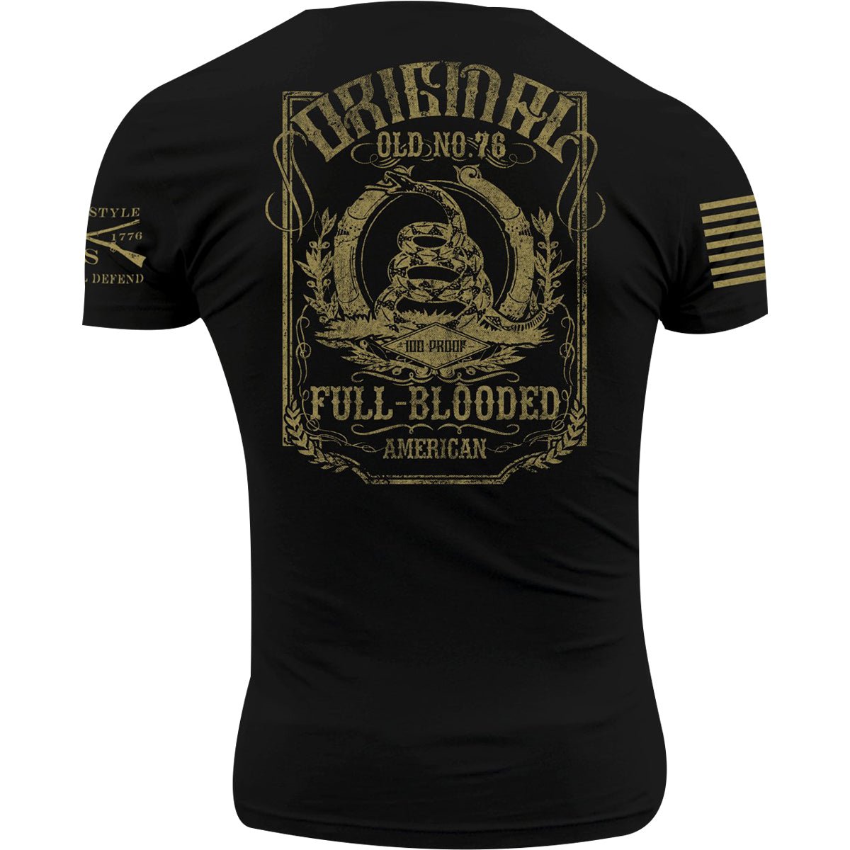 Grunt Style Old No. 76 T-Shirt - Black - Forza Sports