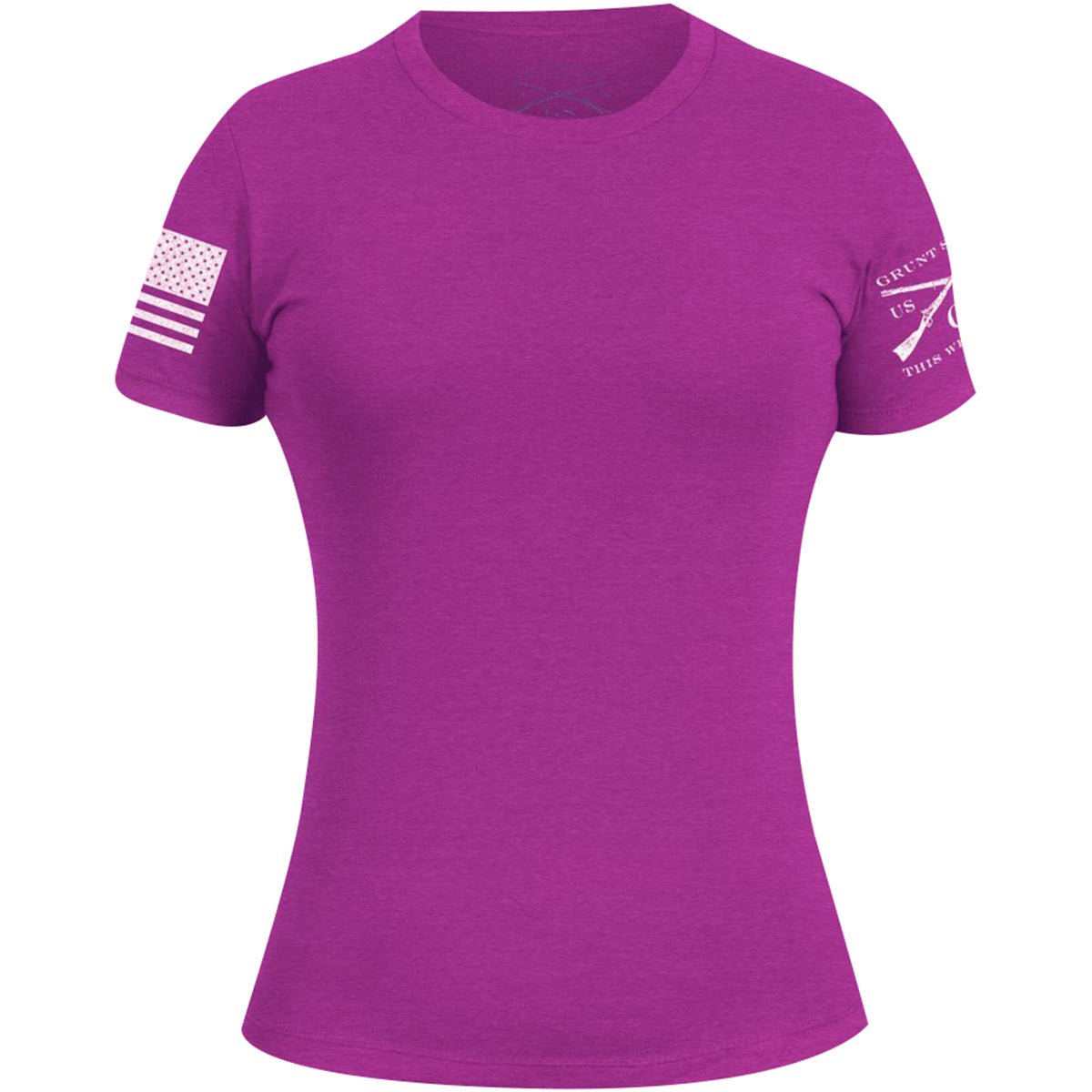 Grunt Style Women's Basic Crewneck T-Shirt - Lush - Forza Sports