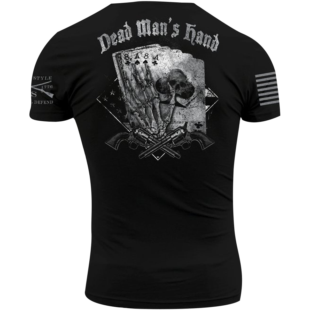 Grunt Style Dead Man's Hand T-Shirt - Black - Forza Sports