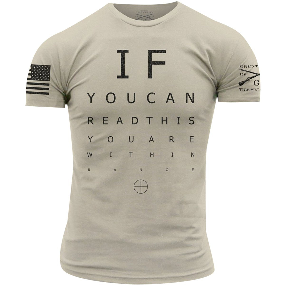 Grunt Style Within Range T-Shirt - Off White - Forza Sports
