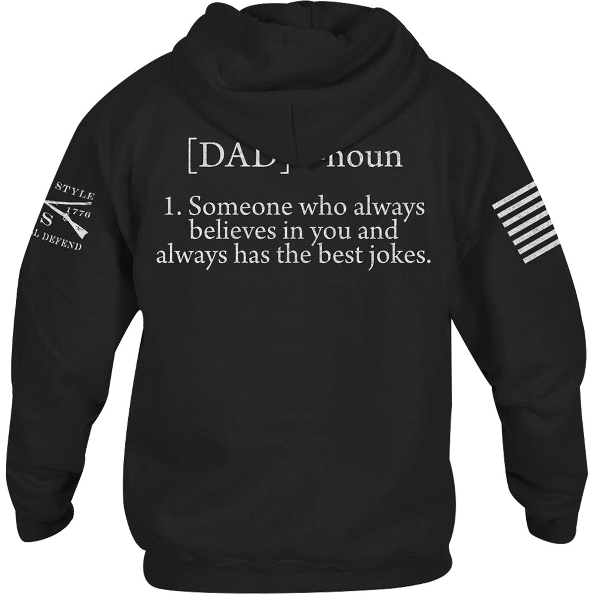 Grunt Style Dad Defined Pullover Hoodie - Black - Forza Sports