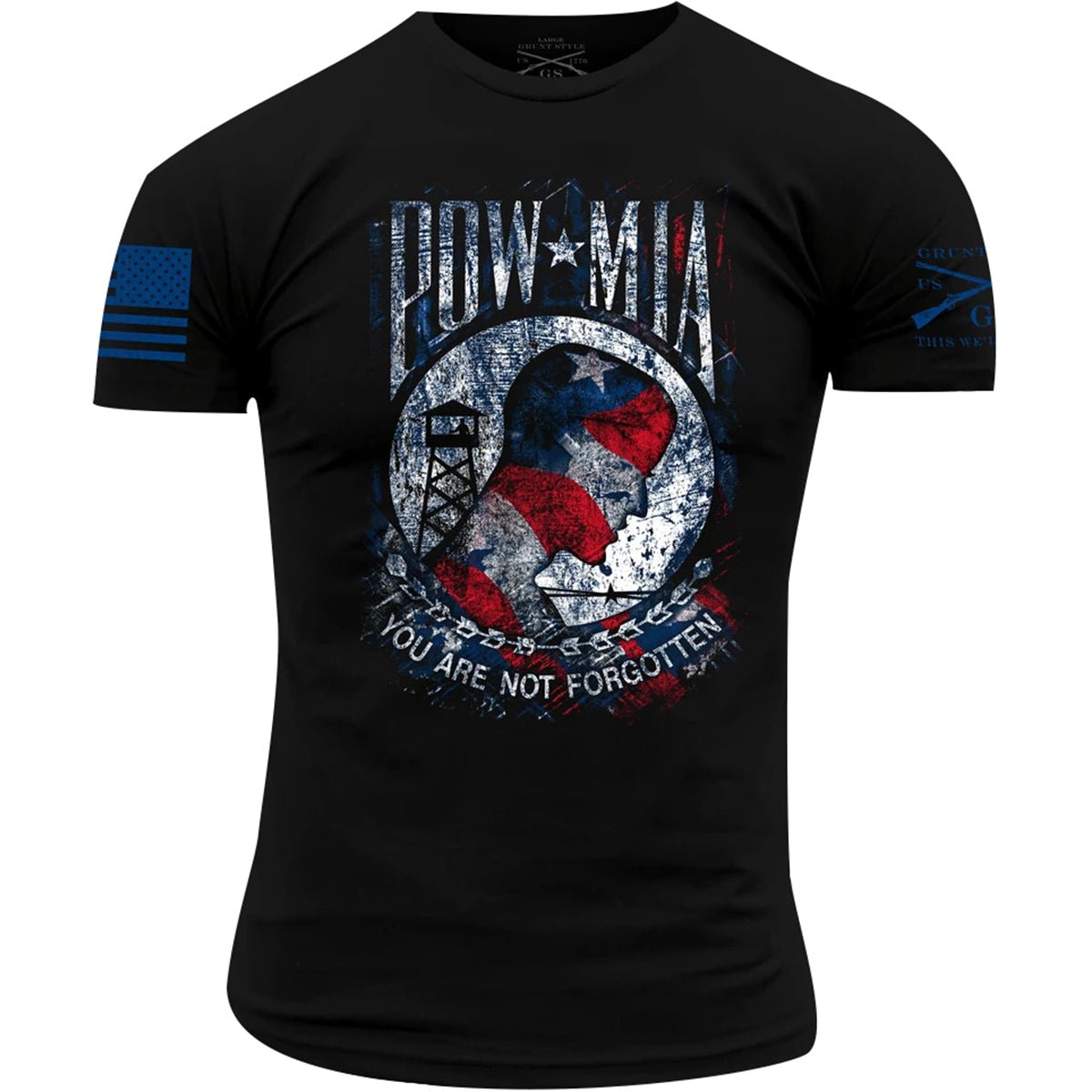 Grunt Style POW MIA 2019 T-Shirt - Black - Forza Sports