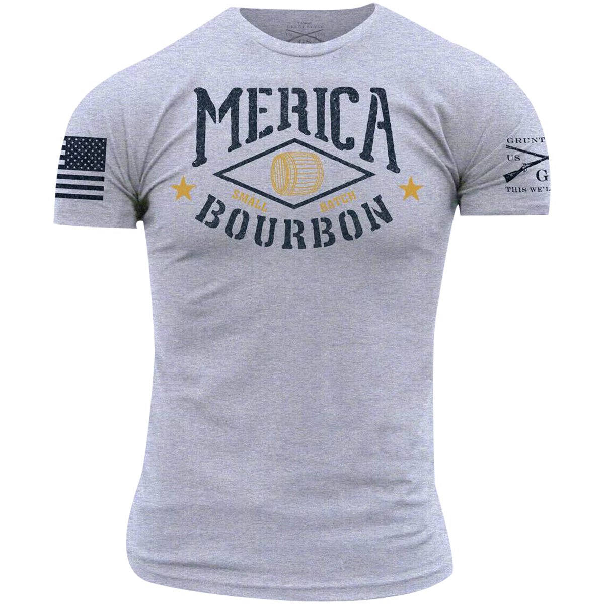 Grunt Style Merica Bourbon Barrel T-Shirt - Forza Sports