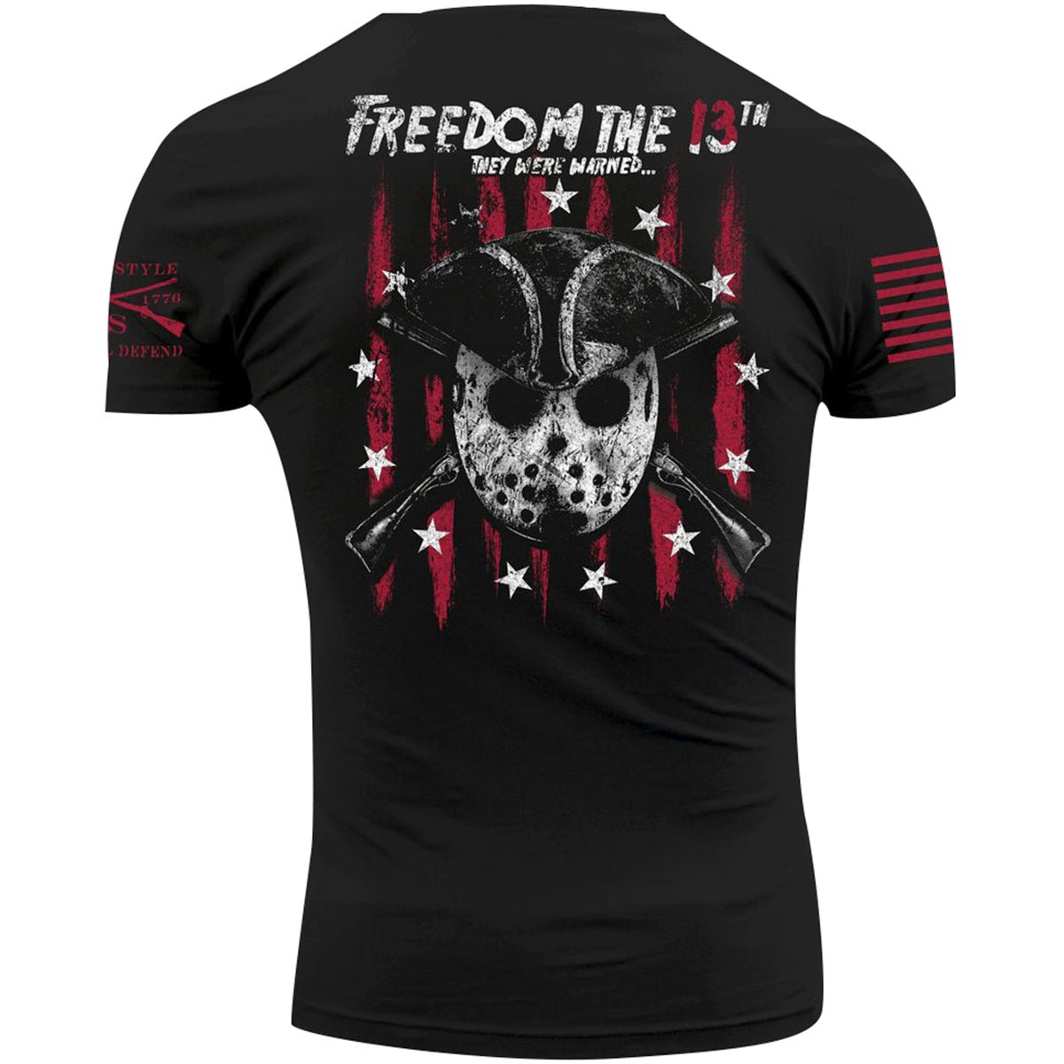 Grunt Style Freedom the 13th T-Shirt - Black - Forza Sports