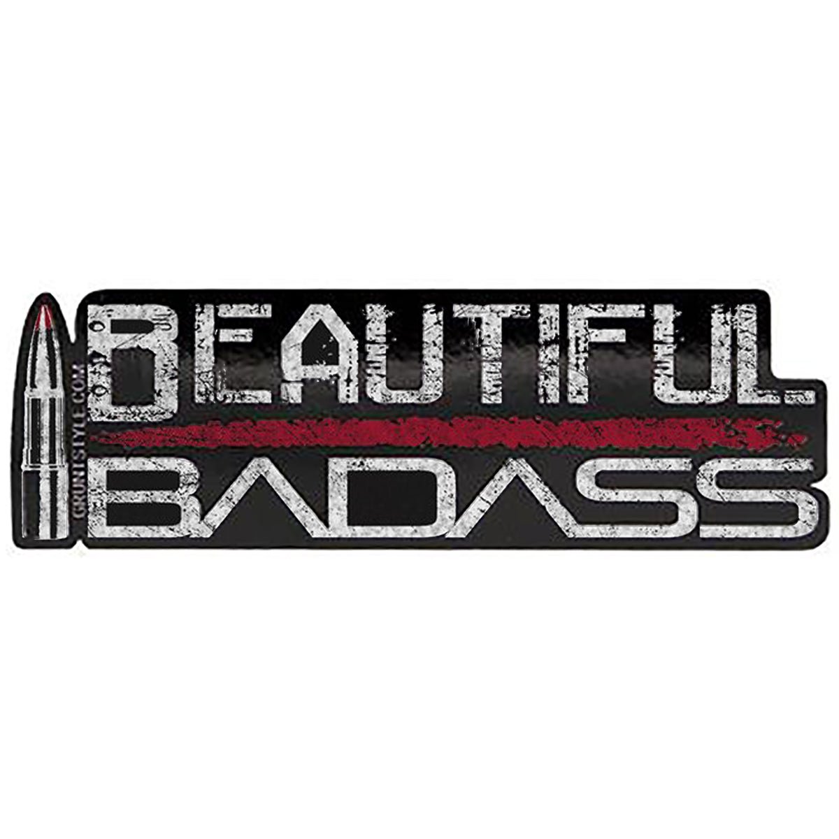 Grunt Style Beautiful Badass 2.0 Sticker - Forza Sports