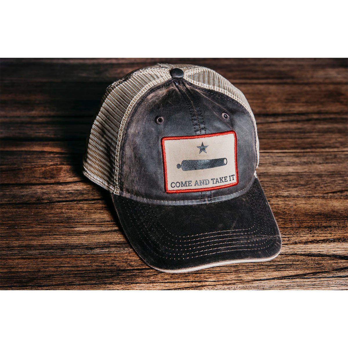 Grunt Style Come And Take It Texas Pride Snapback Hat - Brown/Sand - Forza Sports