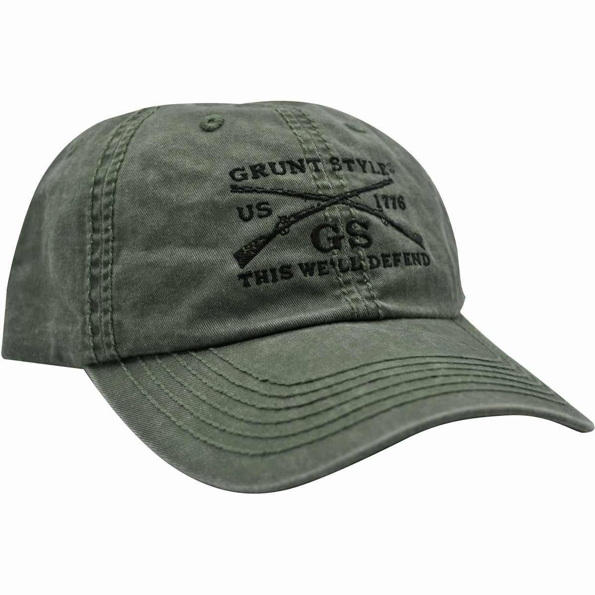 Grunt Style Hat - Vintage OD Green Grunt Style