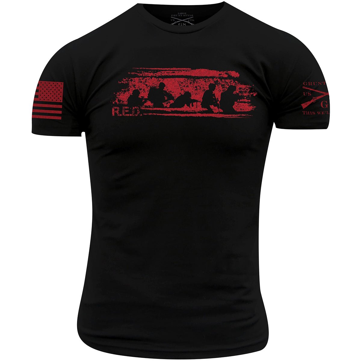 Grunt Style R.E.D. Friday T-Shirt - Black - Forza Sports