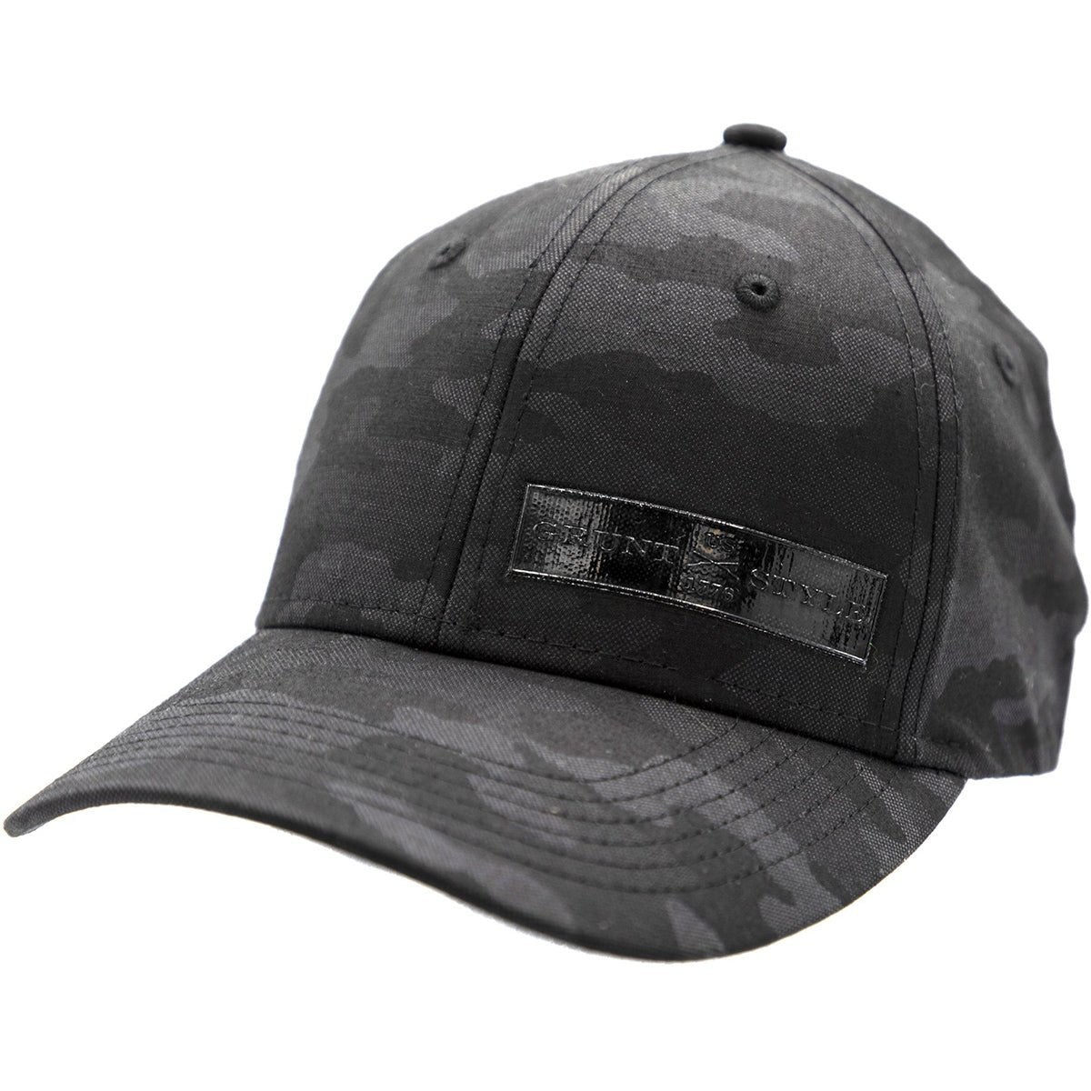 Grunt Style Camo Hat - Black - Forza Sports
