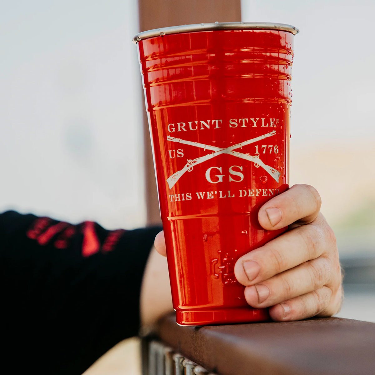 Grunt Style Insulated Stainless Steel Party Cup - Red - Forza Sports