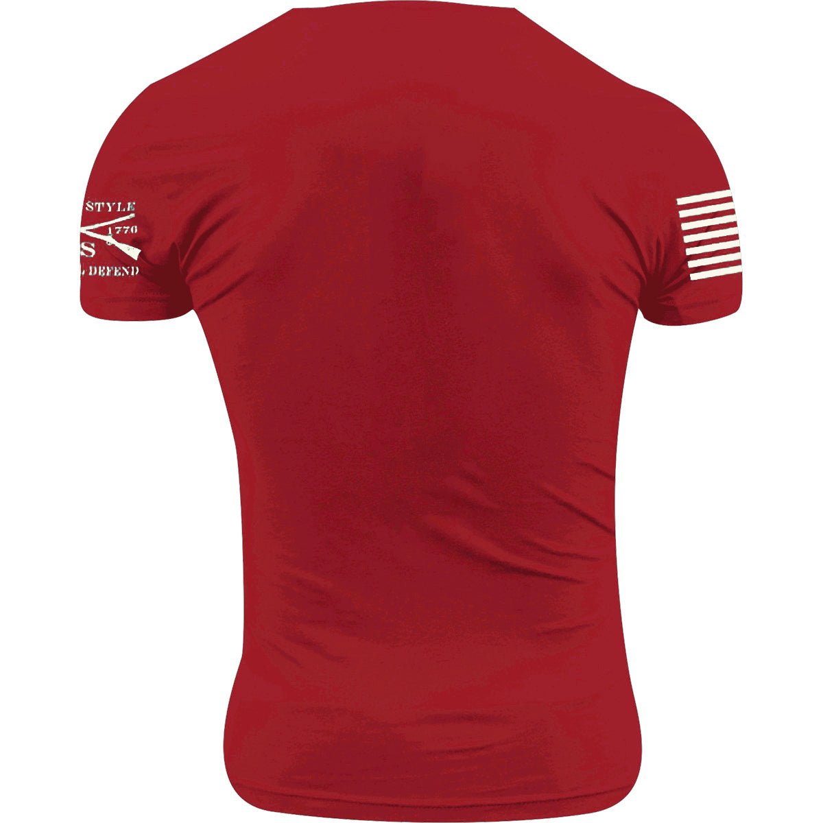 Grunt Style Basic Crew T-Shirt - Red - Forza Sports