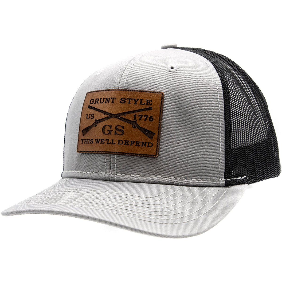 Grunt Style Faux Leather Logo Hat - Forza Sports