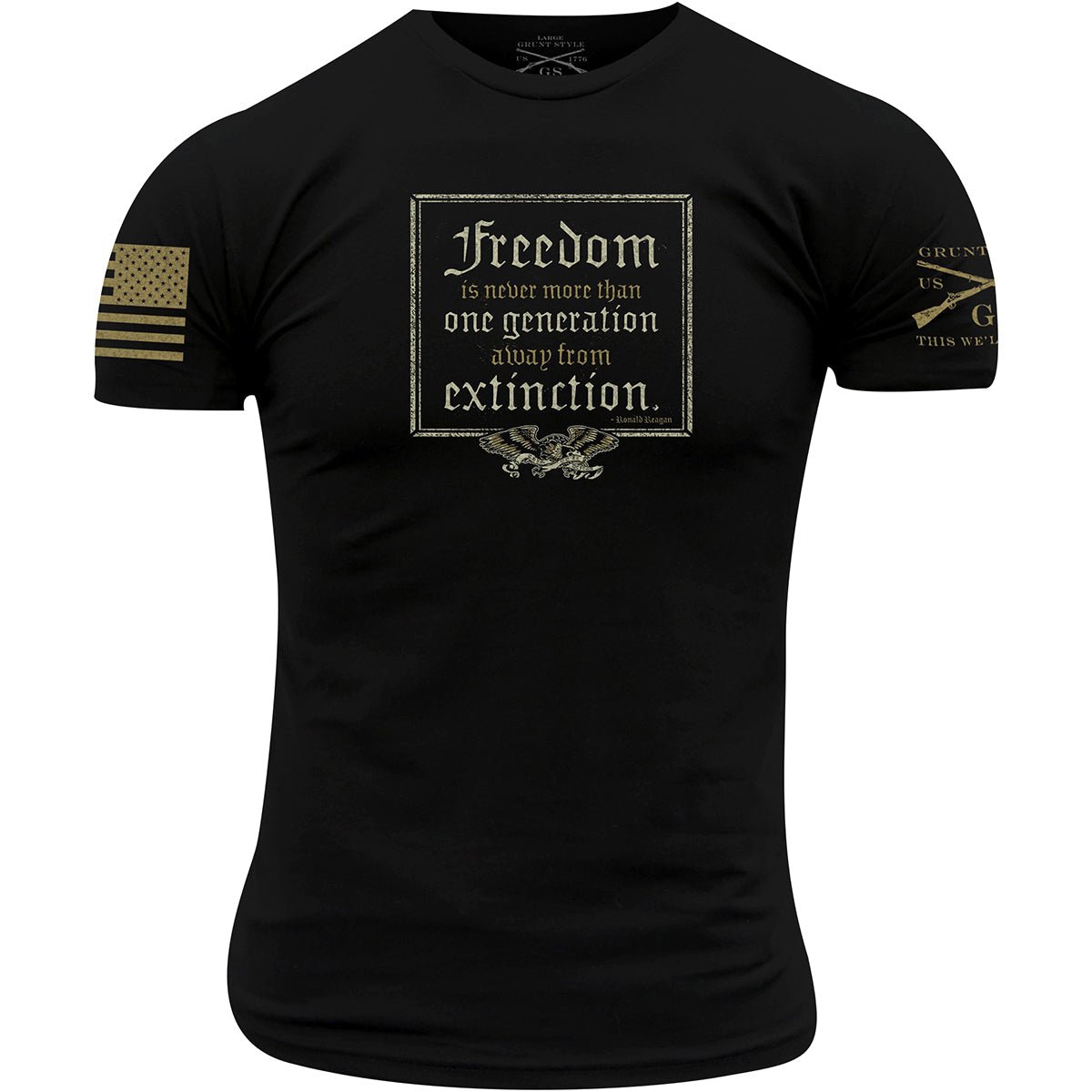 Grunt Style One Generation Away T-Shirt - Black - Forza Sports